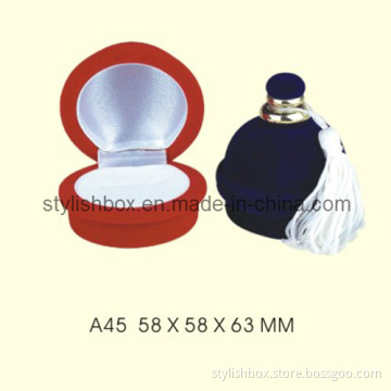 Cute Soft Velvet Ring Box (A45)